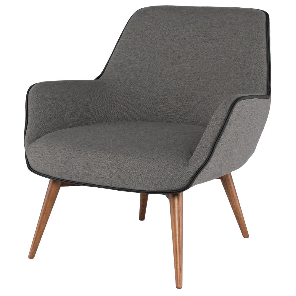 Nuevo HGSC178 GRETCHEN OCCASIONAL CHAIR in SLATE GREY